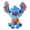 Sambro Stitch avec chemise hawaïenne Bighead Palz Peluche sonore 30 cm