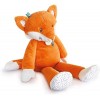 Doudou et Compagnie - Peluche Renard avec Doudou - 21 cm - Orange - Tiwipi - DC3633