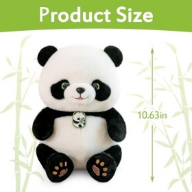 Peluche Panda 45 cm Panda Jouets en Peluche,Doux et câlin Anime Panda en Peluche,Animal Poupées Peluches,Oreiller Poupées Cou