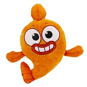 Giochi Preziosi Baby Shark Big Show - Peluche en Forme de Poisson de Couleur Orange à Embrasser de 30 cm pour Enfants à parti