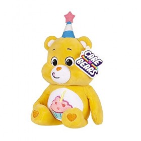 Care Bears 22076 9 inch Bean Plush Birthday Bear, Collectable Cute Plush Toy, Cuddly Toys for Children, Soft Toys for Girls a