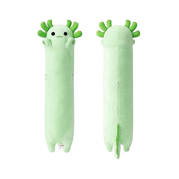 shownicer Peluche Axolotl - Peluche Kawaii Axolotl - Salamandre - Coussin en peluche - Jouet - Coussin Axolotl - Cadeau pour 