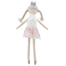 Wilberry Poupée Ballerine avec Couronne Peluche WB001016