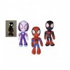 disney - Peluche Spiderman Yeux FOSFO 25 cm, Multicolore SB6315875809NPB