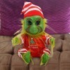 Générique Peluche Grinch, poupée Grinch réaliste, Figurines en Peluche de poupée Grinch Mignonnes, décorations de Noël Grinch