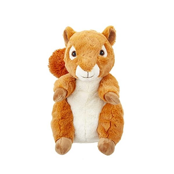 PMS VFM - Écureuil 30 cm respectueux de lenvironnement Peluche Animal Sauvage Super Douce avec détails brodés Matériau 100% 