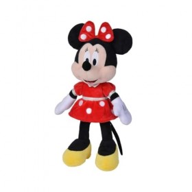 Disney - Minnie, 35 cm, Noir, Rouge, Jaune, Peluche, à partir de 0 Mois
