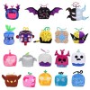 Hoomall Bloxfruits Plush Blox Fruits Peluche for Enfants, Bloxfruits Plushies Toy Set Fruit Game Characters Anniversaire pour