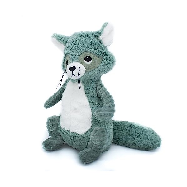 PTIPOTOS by LES DÉGLINGOS - Peluche Netoitou Le Raton Laveur Bleu - Doudou Original - Idéal dès la Naissance - Peluche Toute 
