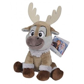 Simba 6315877642 Disney La Reine des Neiges 2 Friends Sven 25 cm, marron, 25 cm