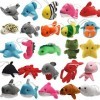 25 Pièces Animaux Marins Peluche Mini Jouet Poupée dAnimaux Petite Décoration pour Porte-clés Arbre de Noël Remplisseurs dŒ