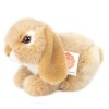 Teddy Hermann 93727 Peluche Lapin bélier avec garnissage recyclé Beige 18 cm