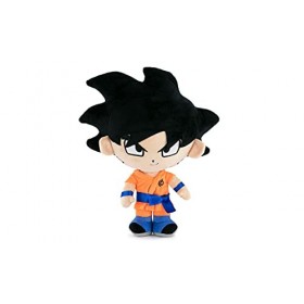 Peluches des Protagonistes de Dragon Ball Super, Goku, Piccolo, Vegeta, Beerus, Boo - Qualité Super Soft 30-35cm, Goku 