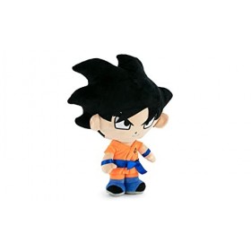 Peluches des Protagonistes de Dragon Ball Super, Goku, Piccolo, Vegeta, Beerus, Boo - Qualité Super Soft 30-35cm, Goku 