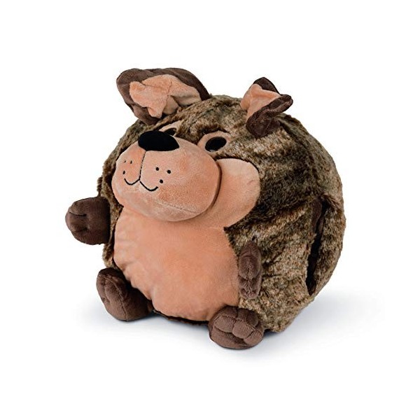 COZY NOXXIEZ Chauffe-mains en peluche douillette pour enfant - Doudou - Oreiller en peluche - Coussin chauffant moelleux pour