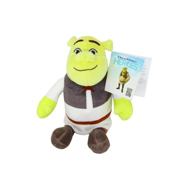 DreamWorks Heroes Shrek Peluche super douce de qualité cadeau 20 cm