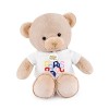 Doudou et Compagnie - Ours Equipe De France - Licence Officielle des Jeux Olympiques De Paris 2024 - Peluche Avec Doudou - Dè