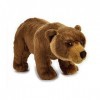 Venturelli The Nat Geo Basic Collection 8004332708452 Peluche Grizzly Animal Forêt Multicolore 570