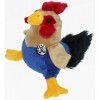 Doudou Coq Gockel Bleu Marron Poulet Peluche Oiseau Anton – Doudou *biz