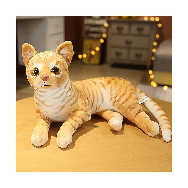 27-36 cm Simulation Shorthai et chat siamois en peluche poupée réaliste animaux jouets pour animaux de compagnie