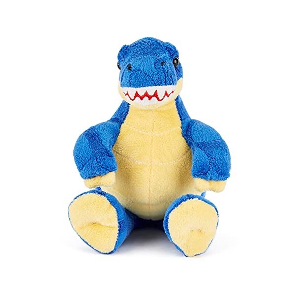 Zappi Co Jouet Oeuf de Dinosaure T-Rex 8" / 20cm Collection danimaux Safari Pelucheux Nouveau-né Enfant Premier Enfant