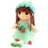 Adorable peluche fée florale princesse poupée en peluche dessin animé jouet pour enfants poupée jouet en peluche figurines po