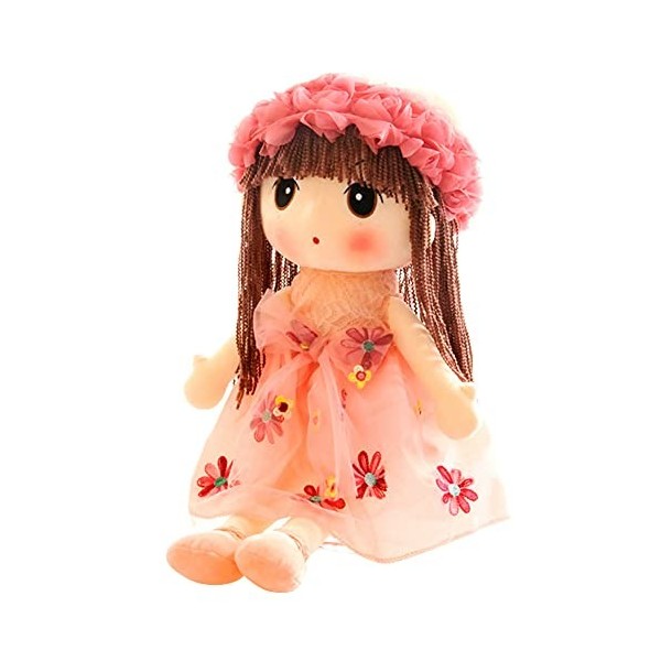 Adorable peluche fée florale princesse poupée en peluche dessin animé jouet pour enfants poupée jouet en peluche figurines po