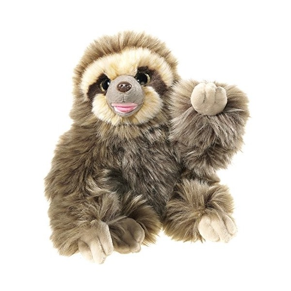 Heunec 237070 MI Classico Peluche paresseuse Marron