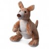 Peluche en peluche kangourou