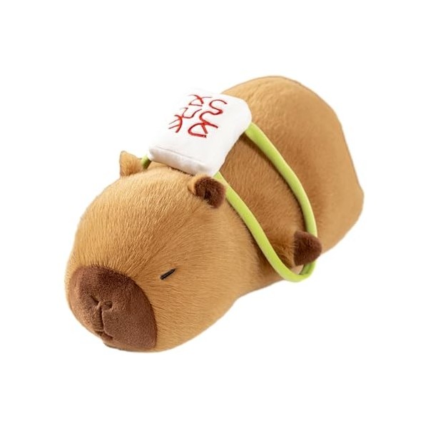 Obtenez un jouet de poupée en peluche Capybara riche | Mignon animal en peluche Capybara | Oreiller en peluche Capybara Super