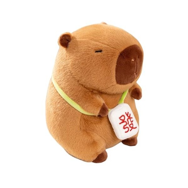 Obtenez un jouet de poupée en peluche Capybara riche | Mignon animal en peluche Capybara | Oreiller en peluche Capybara Super