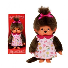 Peluche Monchhichi Pop & Candy - 20 cm - BANDAI
