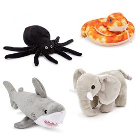 Zappi Co Peluche Douce et Moelleuse pour Enfants - Animaux en Peluche Parfaits pour des Compagnons de Jeu Douillets et Agréab