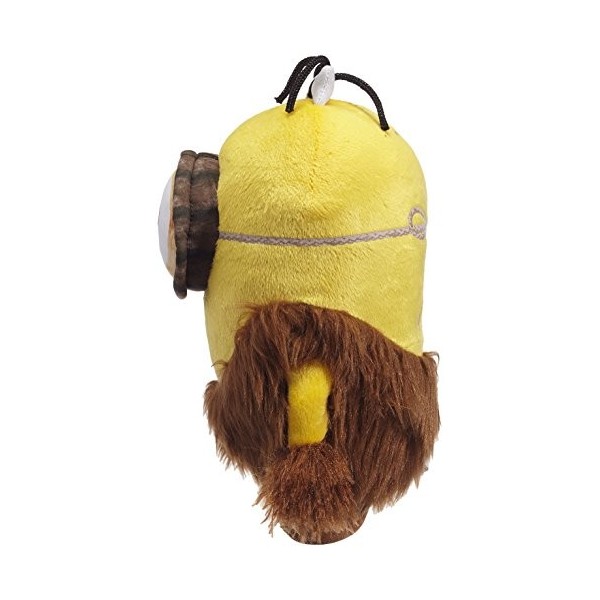 Joy Toy 91640 Minions Caveman Peluche Velboa, 2 Personnages différents, 28 cm