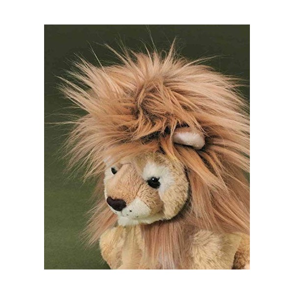 FÖRSTER 1690 Peluche en forme de lion assis 20 cm de haut