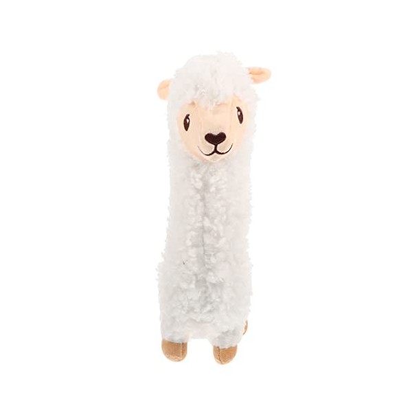 PRETYZOOM Peluche Alpaga Oreiller en Peluche Dalpaga Décor Dalpaga Petits Animaux en Peluche Gros Animaux en Peluche Peluche