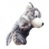 ibasenice Maison Parent-Enfant en Peluche Accessoires Éducatifs Marionnette pour Style Loup Animal Simulé Début École Interac