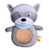 Rianpesn Musique légère pour Animaux en Peluche, Peluche Peluche Lumineuse câline, LED Peluche Jouet berceuses Chantant veill