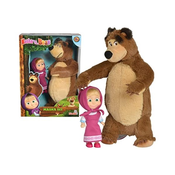 Masha and the Bear - 109301072 - Poupée - Nylon/A