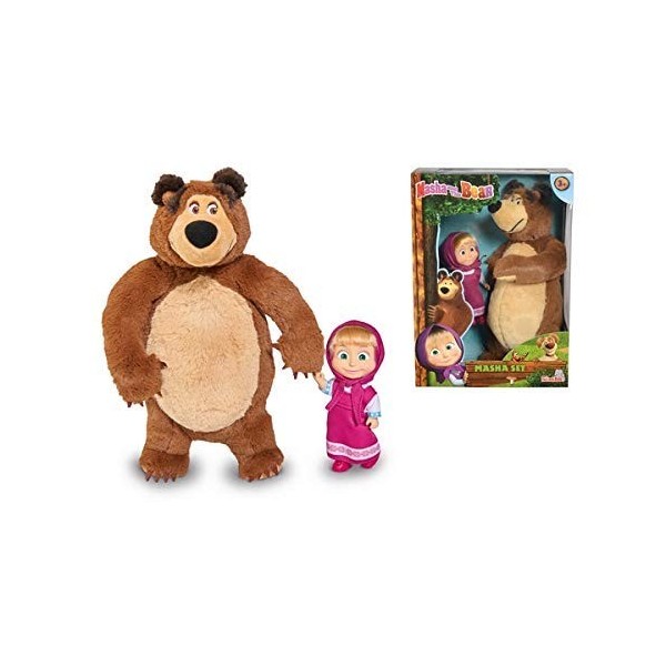 Masha and the Bear - 109301072 - Poupée - Nylon/A