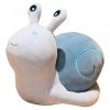 Toddmomy Bleu Poupée pour Lit Animal en Peluche Jouet Filles Oreiller Escargot Dormir Mignon Créatif Doux Garçons en Peluche 