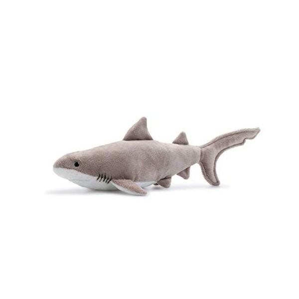 WWF - Peluche Gand Requin Blanc - Peluche Réaliste avec de Nombreux Détails Ressemblants - Douce et Souple - Normes CE - 33 c