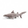 WWF - Peluche Gand Requin Blanc - Peluche Réaliste avec de Nombreux Détails Ressemblants - Douce et Souple - Normes CE - 33 c