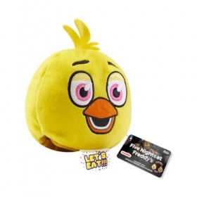 Funko Plush: Five Nights at Freddys FNAF Reversible Heads - 4" Chica The Chicken- Peluche à Collectionner - Idée de Cadeau