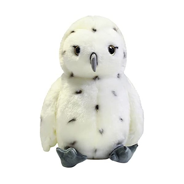 Katutude Peluche Hibou Blanc, Hibou en Peluche, Hibou Peluche Decoration de Noel, Peluche Hibou Chouette, Animal en Peluche, 