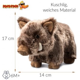 Duckshop Peluche sanglier I Doudou I Peluche I Zoo