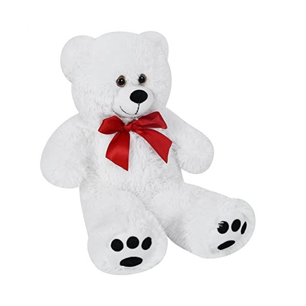 Stuffems Toy Shop T-shirt blanc avec manches noires pour ours en peluche Build-a-Bear de 35,6 à 45,7 cm, Vermont Teddy Bear, et faites vos propres vêtements Stuffems Toy Shop T-shirt blanc avec manches noires pour ours en peluche Build-a-Bear de 35,6 à 45,7 cm, Vermont Teddy Bear, et faites vos propres vêtements