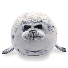 Coussin Phoque, Oreiller Peluche Animal Oreiller Peluche Étreindre Oreiller Peluche Doux Enfants Endormi Confort Coussin Joue
