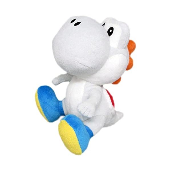 Nintendo - Merc Yoshi plüsch 17 cm Blanc Super Mario Brothers Peluches, Multicolore 415844 