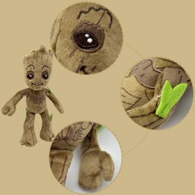 PQKL-party Peluche Groot, Groot Peluche, 22cm Peluche Kawaii Groot, Groot Peluche Jouet, Poupée en Peluche Groot, Peluche Gro